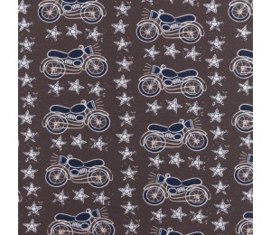 Jersey - Motorrad braun khaki